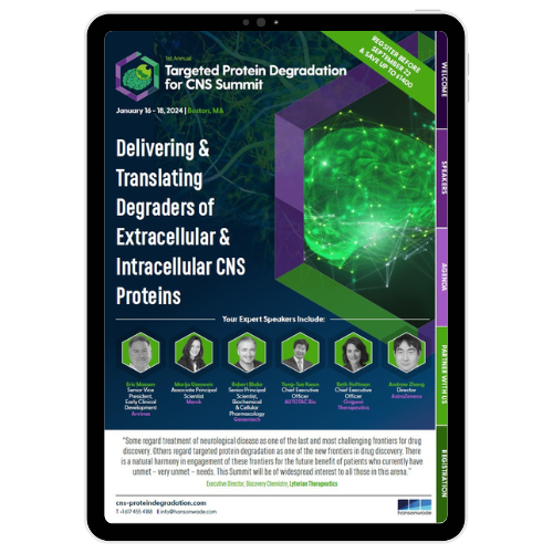 Targeted Protein Degradation for CNS Event Guide